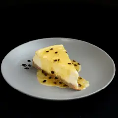 Cheesecake frutos amarillos