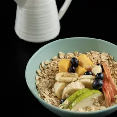 Avena con fruta